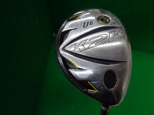  キャスコ K2K ワンレングスユーティリティ U6 ユーティリティ UT ATTAS MB-HY55 (フレックスR) メンズ 男性用 右利き 右用 Cランク ゴルフクラブ
