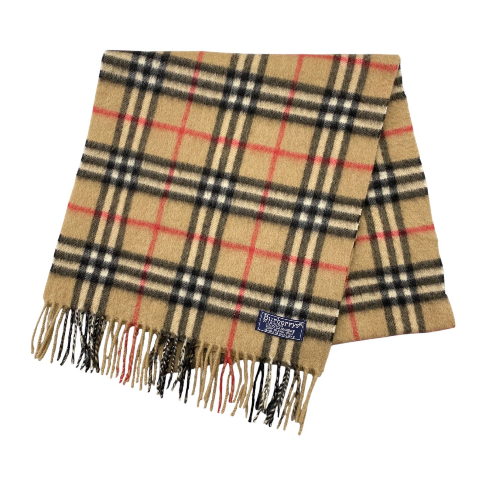 【新品未使用】 バーバリー BURBERRY カシミヤマフラー ノバチェック 未使用保管品 BURBERRY バーバリー カシミヤ マフラー ノバ