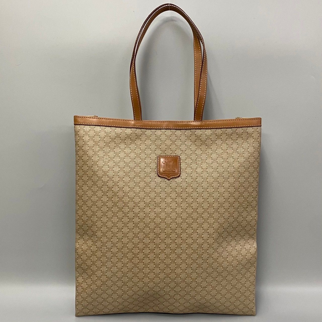 美品 CELINE セリーヌ ヴィンテージ マカダム ブラゾン