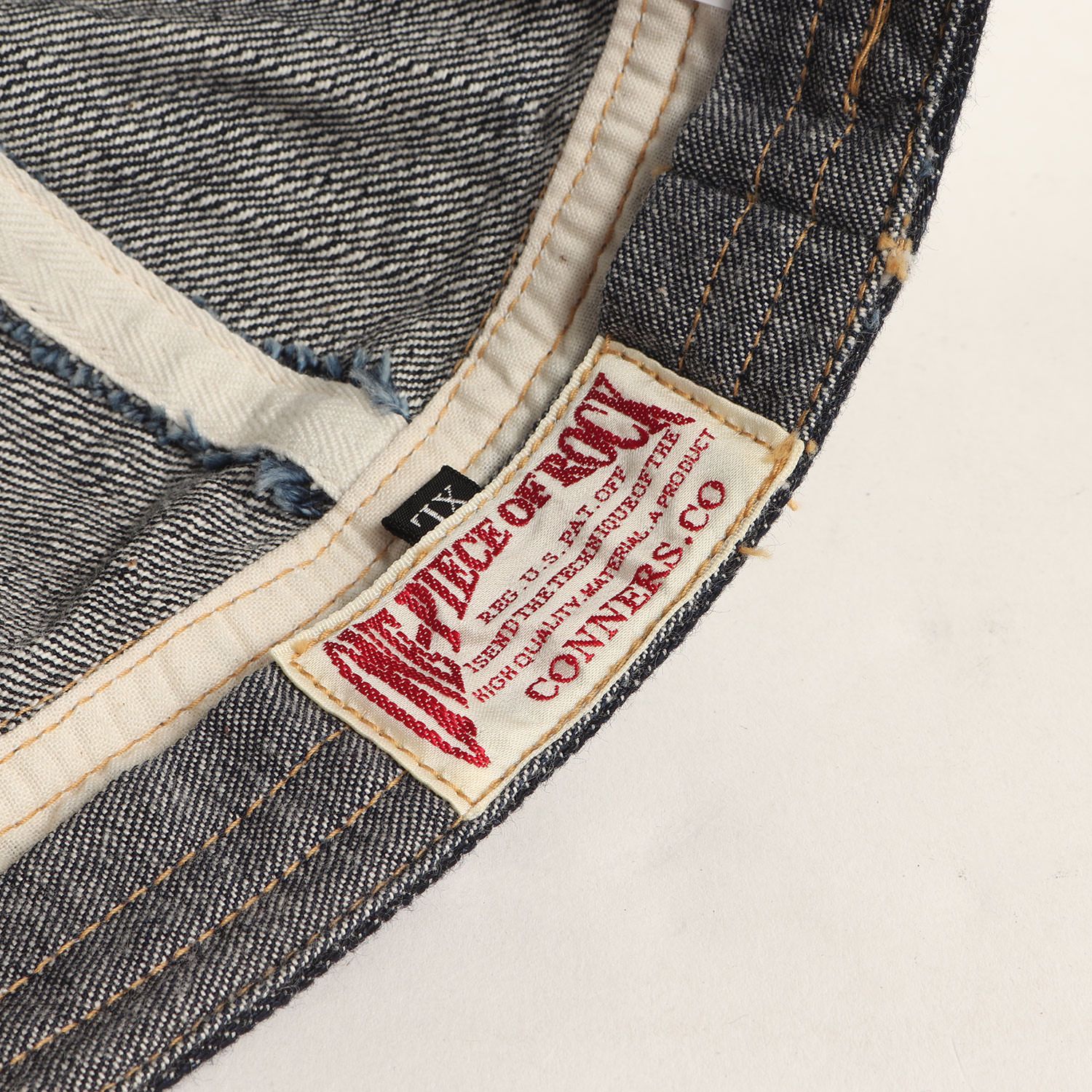 ワンピースオブロック CONNER'S CO. デニム ワークキャップ XL