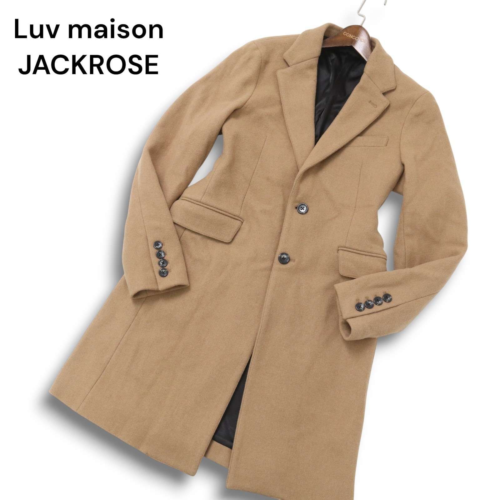 Luv maison JACKROSE ジャックローズ 秋冬 ウール☆ チェスター コート 