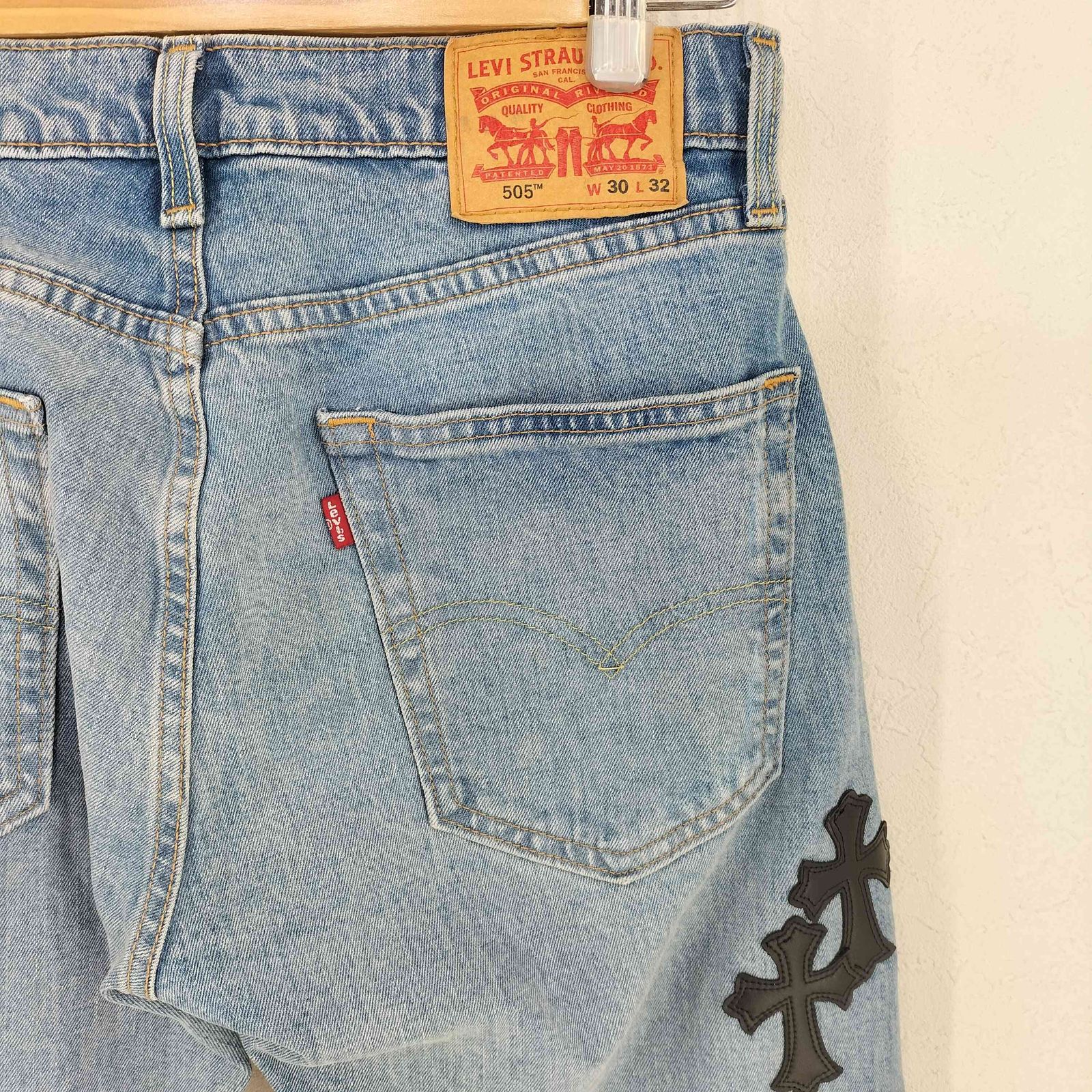 90's LEVI'S 505 クロスパッチ付きカスタム リーバイス 楽天市場】ADVANCE CROSS PATCH CUSTOM LEVI'S 505 REGULAR FIT