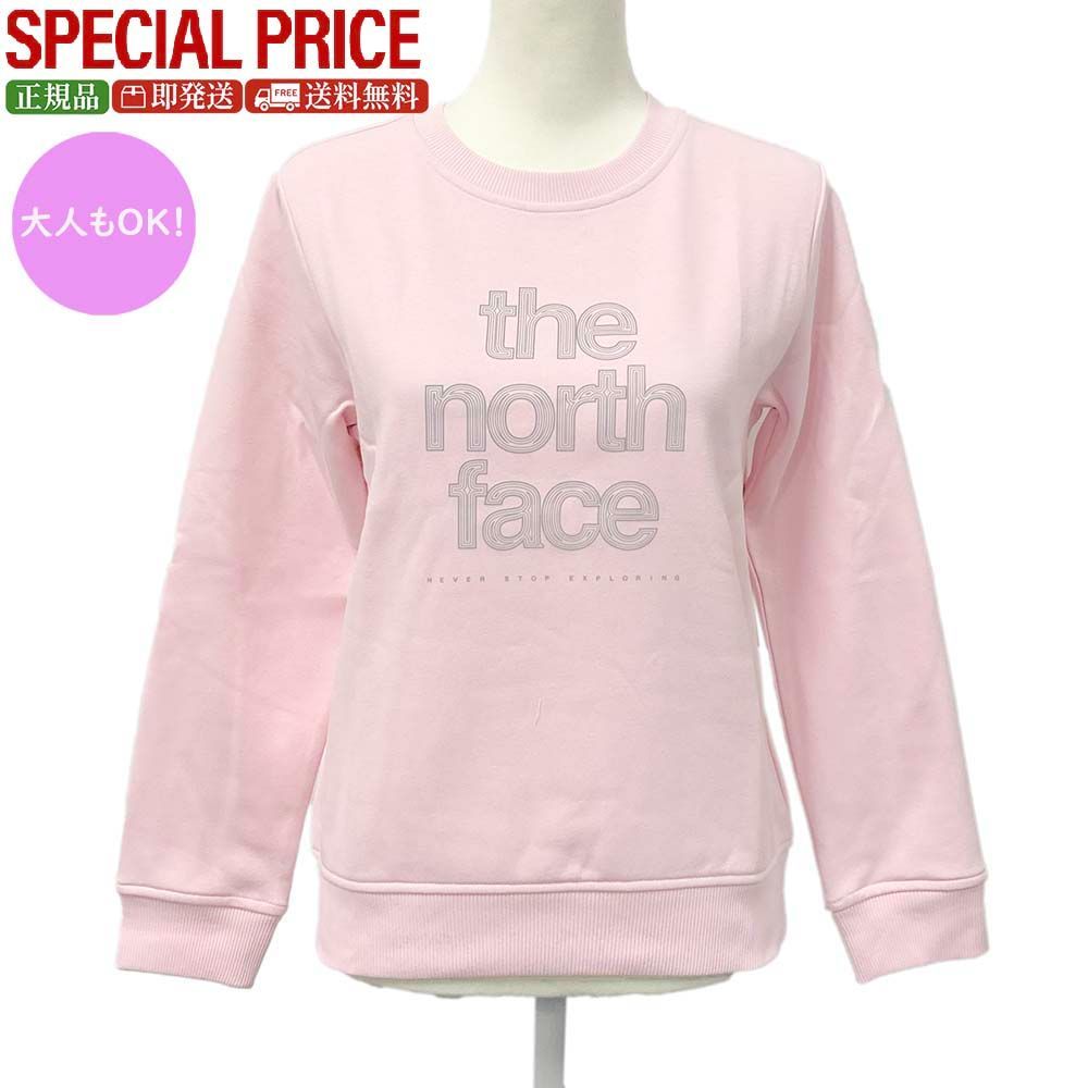 THE NORTH FACE Kids ザ ノースフェイス キッズ NF0A8EAPBP61 G REFLECT LOGO リフレクト ロゴスウェット トレーナー 裏起毛 大人もOK