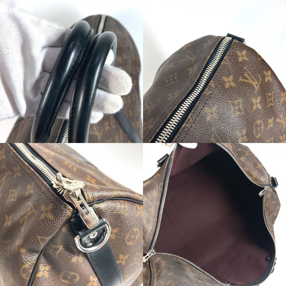 LOUIS VUITTON ルイヴィトン ボストンバッグ キーポルバンド