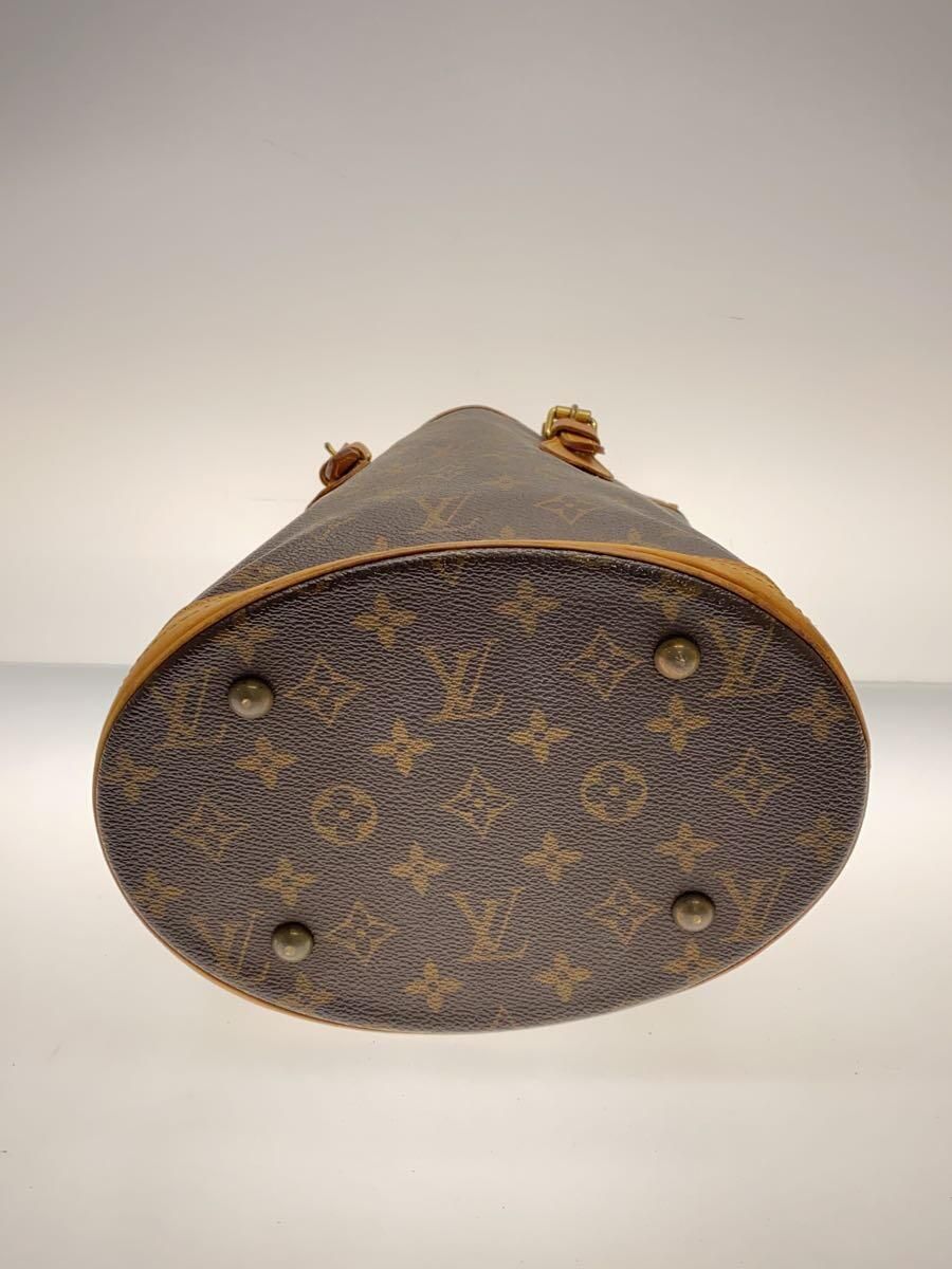 LOUIS VUITTON プチ・バケット_モノグラム・キャンバス_BRW PVC ブラウン - メルカリ