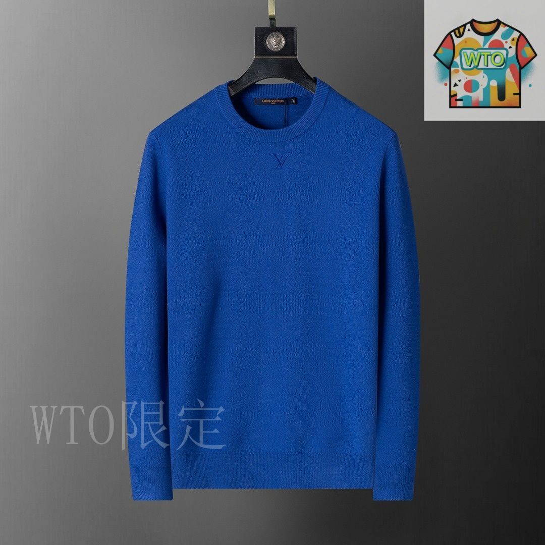 今日特価】Louis Vuitton Stylish 2025 クルーネックセーター-3