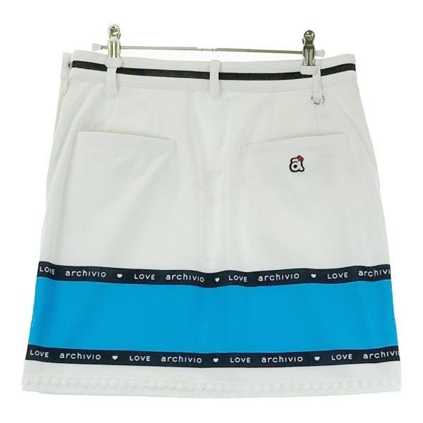 新品　未使用のアルチビオのホワイトメッシュスカートです。 サイズ：36 ARCHIVIO アルチビオ メッシュ スカート ホワイト系