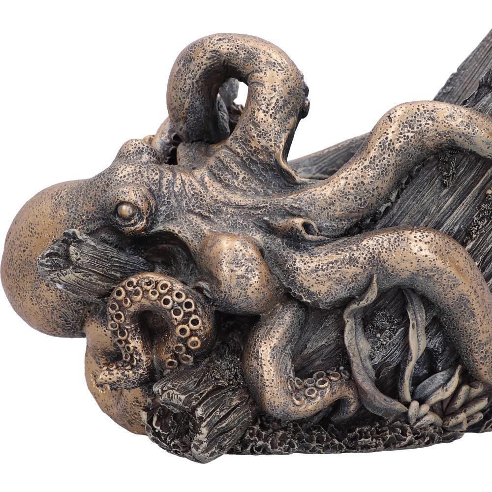 NEMESIS NOW Release the Kraken Wine Bottle H er 25.8cm | ワインボトルホルダー D6262X3