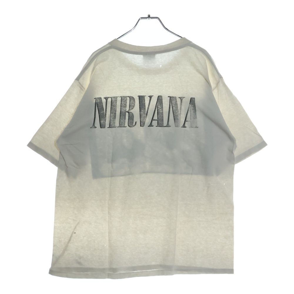 VINTAGE (ヴィンテージ) 90s NIRVANA 1996 PORTRAIT WHITE TEE  