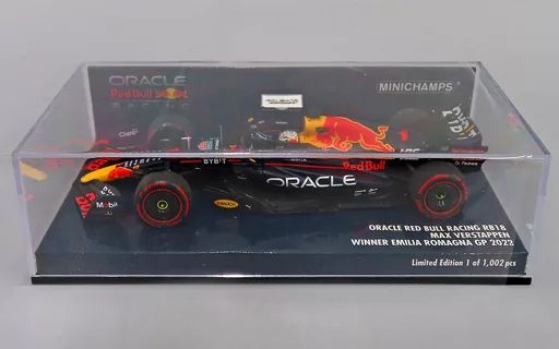 ミニカー　1/43 オラクル レッド ブル レーシング RB18 マックス・フェルスタッペン エミリア ロマーニャGP 2022 ウィナー [417220401] 中古】ミニカー 1/43 オラクル レッド ブル レーシング RB18