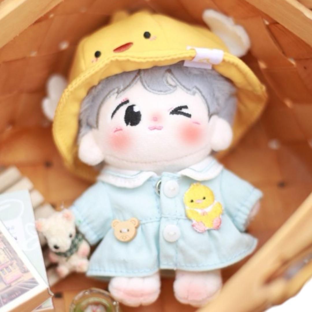 ぬい服 20cm ひよこ 幼稚園 着ぐるみ 園児コス 黄色　保育園　ぬいぐるみ用 ぬい服 20cm ひよこ 幼稚園 着ぐるみ 園児コス 黄色 保育園