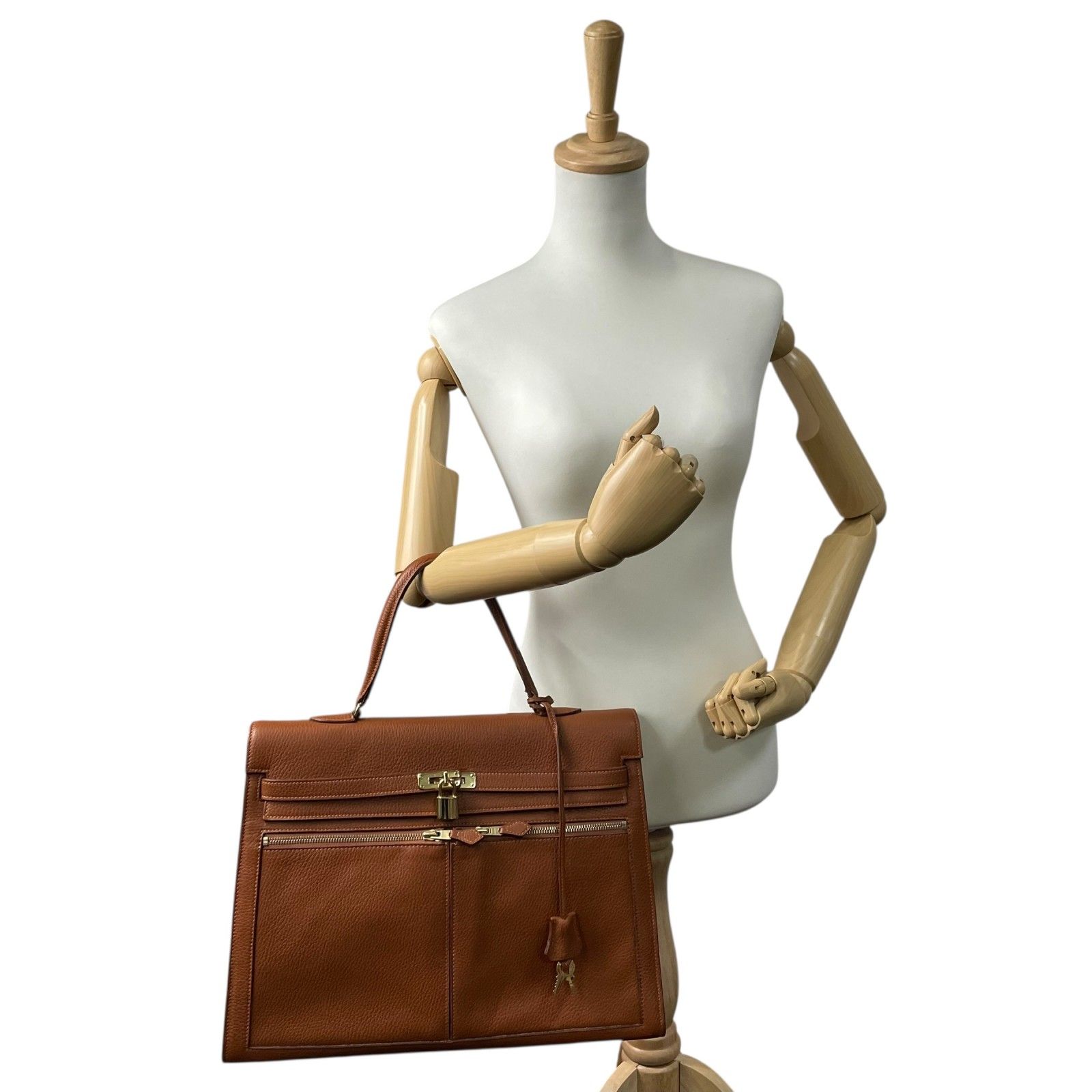 CELLERINI チェレリーニ ダークブラウン レザー ビジネスバッグ 楽天