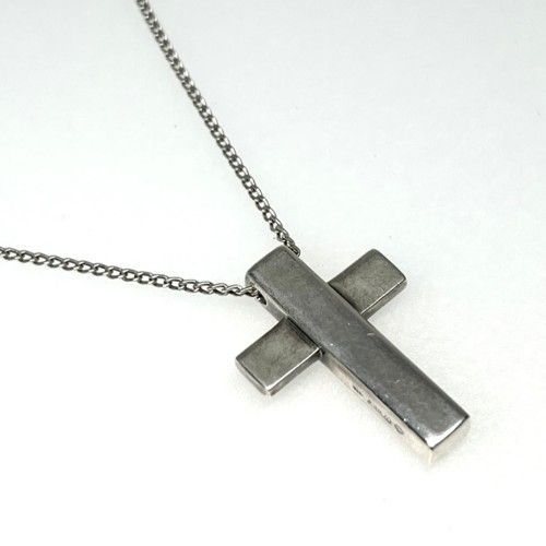 GUCCI グッチ クロス ネックレス SV925 ブランドジュエリー