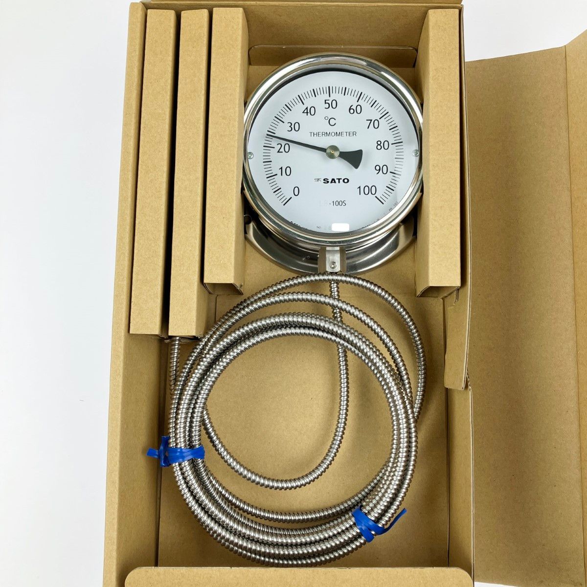 ▽▽佐藤計量器製作所 隔測式温度計 LB-100S