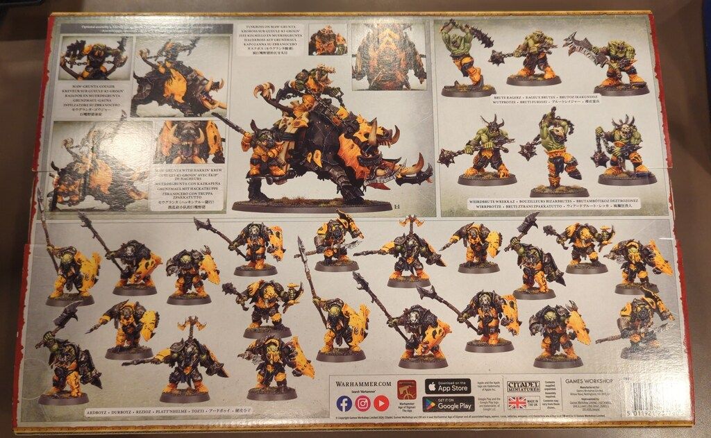GAMESWORKSHOP WARHAMMER Age of Sigmar Ironjawz WREKKAMOB - メルカリ