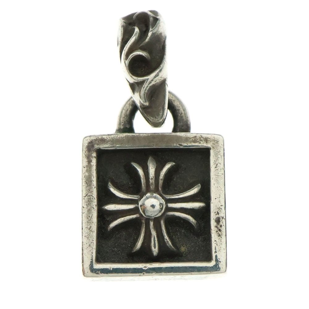 CHROME HEARTS クロムハーツ FRAMED CH PLUS フレームドCHプラス チャーム ペンダントトップ シルバー BCA271