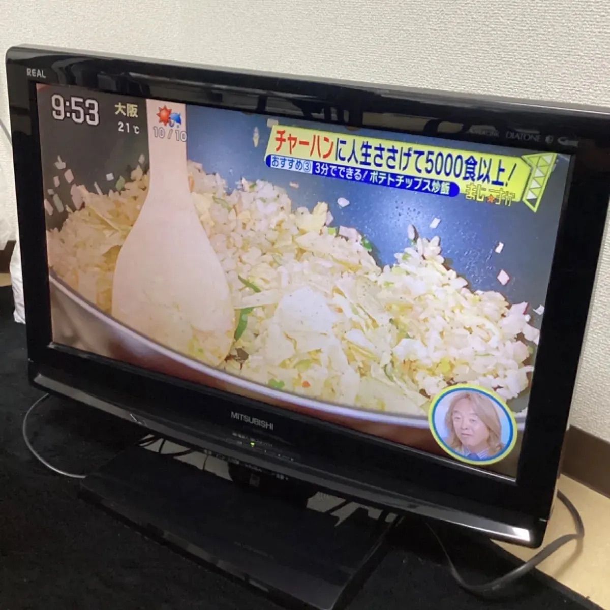 動作確認済】三菱液晶カラーテレビ REAL LCD-22MX45 - メルカリ