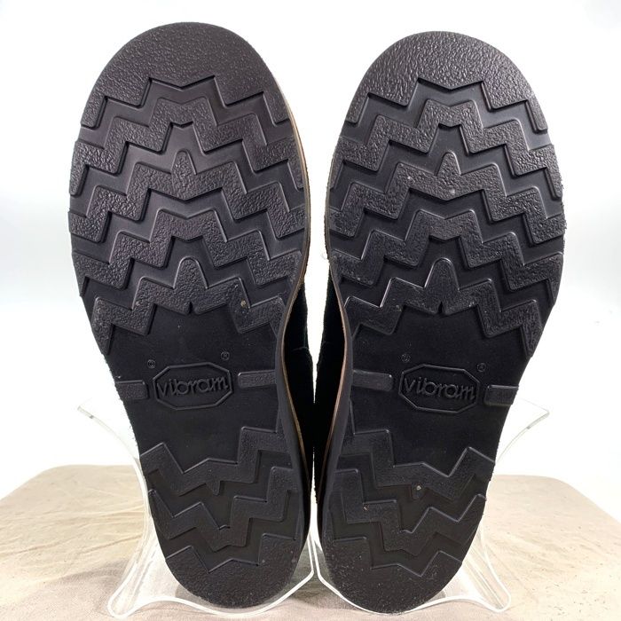  Wesco ウエスコ Custom Romeo カスタム ロメオ ラフアウト スリッポン レザーブーツ クレープソール ブラック Size 9 E 27 cm ウエスタンブーツ ブーツ 革靴