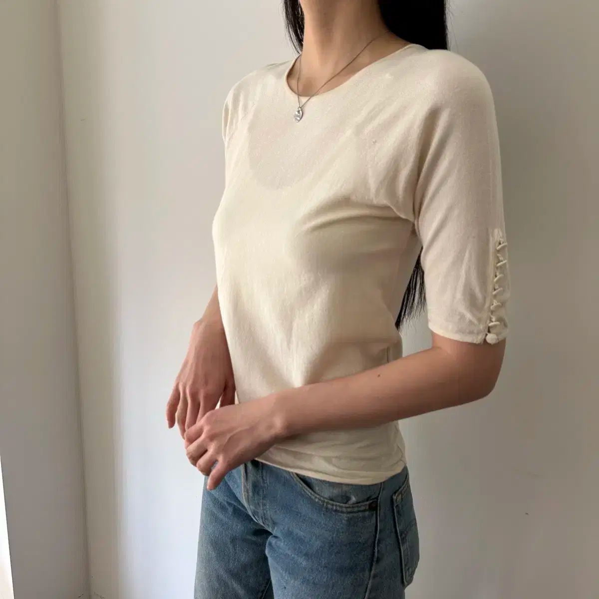 フェラガモ ferragamo シルク 半袖 ニット
