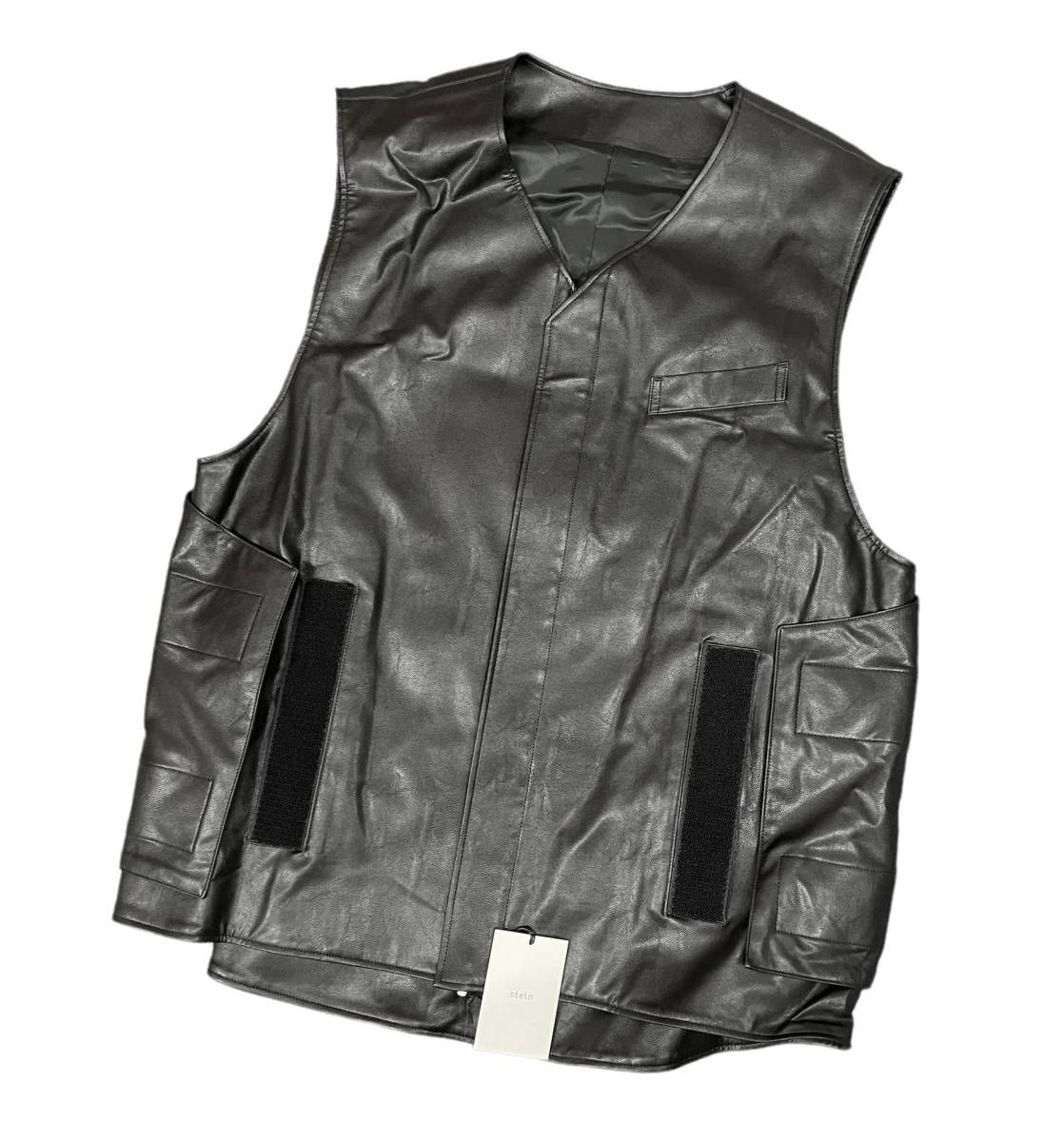 stein 21SS FAKE LEATHER VEST フェイクレザー ベスト - 買取MOTTO