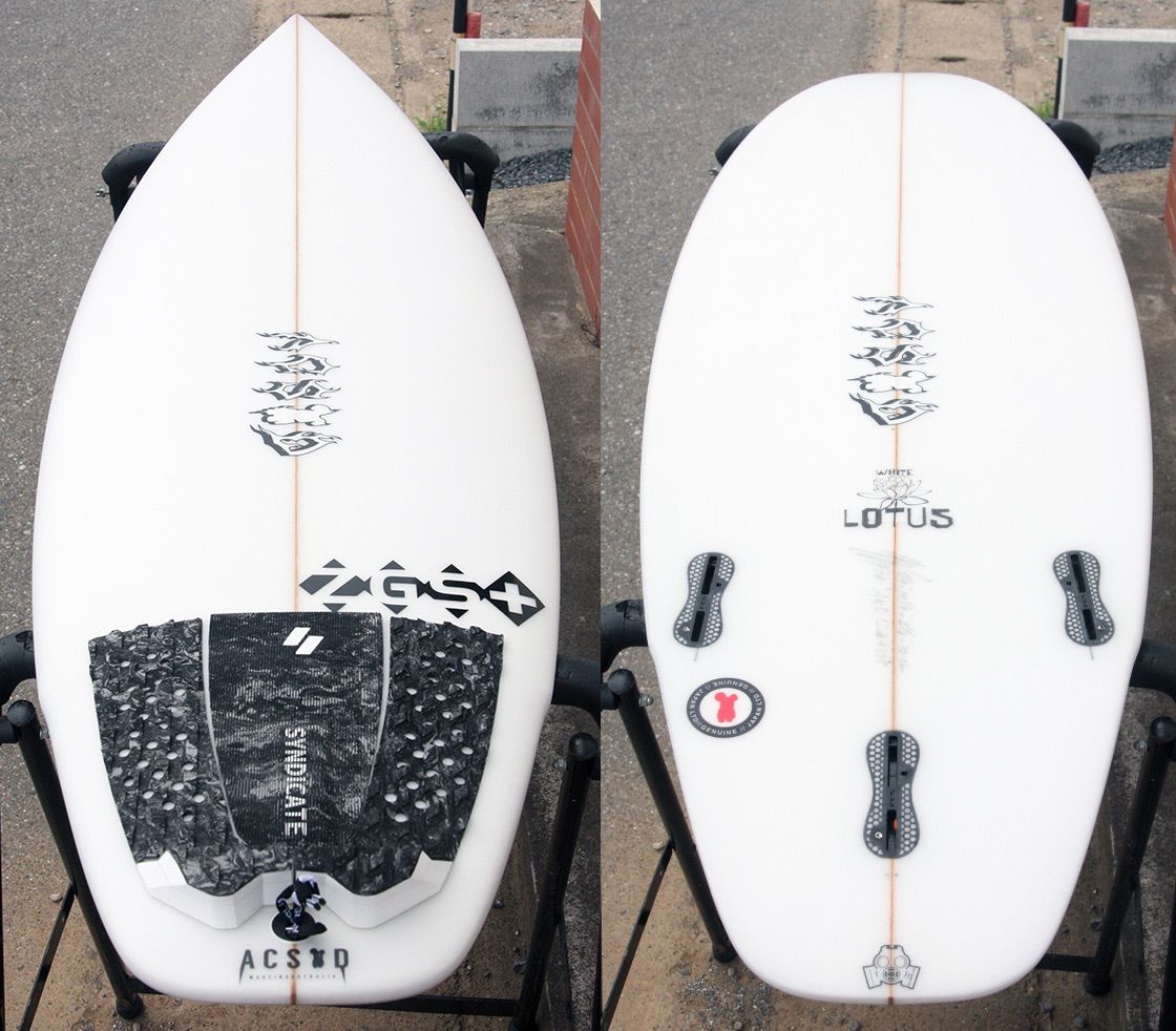 ACSOD LOTUS 5'8 中古サーフボード サーフィン・ボディボード