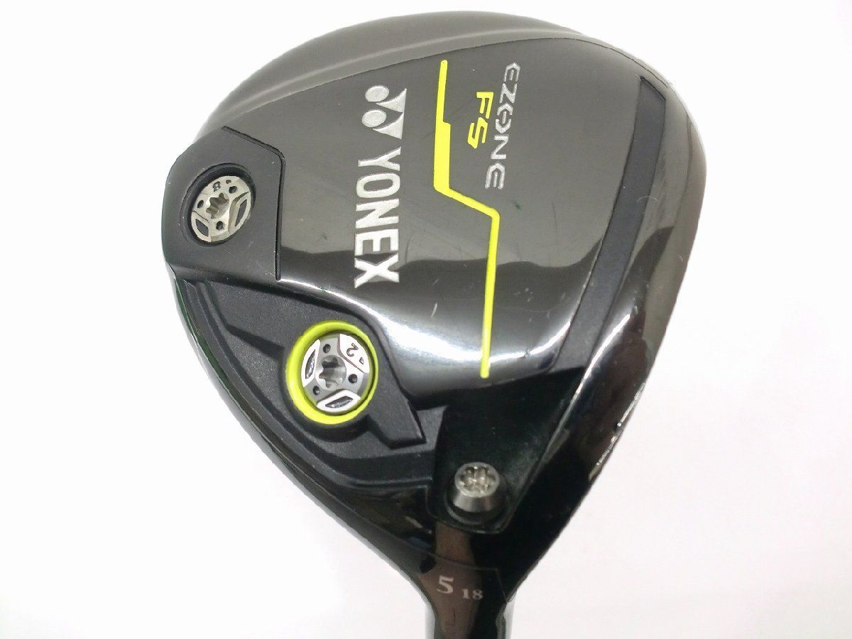 中古美品 ヨネックス EZONE FS フェアウェイウッド 5ｗ(18°) REXIS KAIZA-M2 4 R