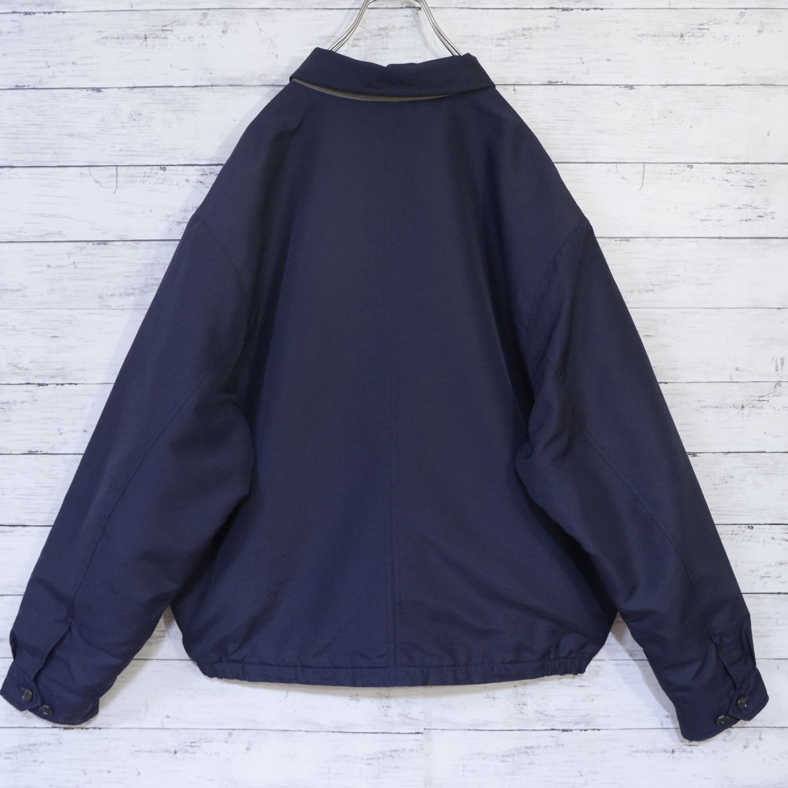 DOCKERS ドッカーズ 刺繍ロゴ チンスト ジップアップ フリースライナー 