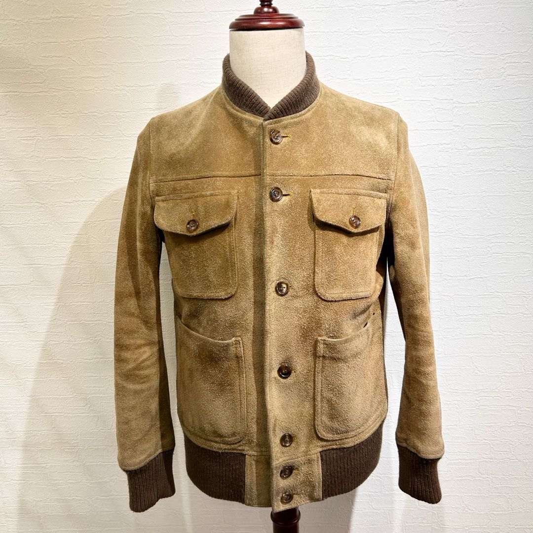COMME des GARCONS HOMME スウェード レザー ブルゾン COMME des GARCONS HOMME コムデギャルソンオム コムデギャルソン