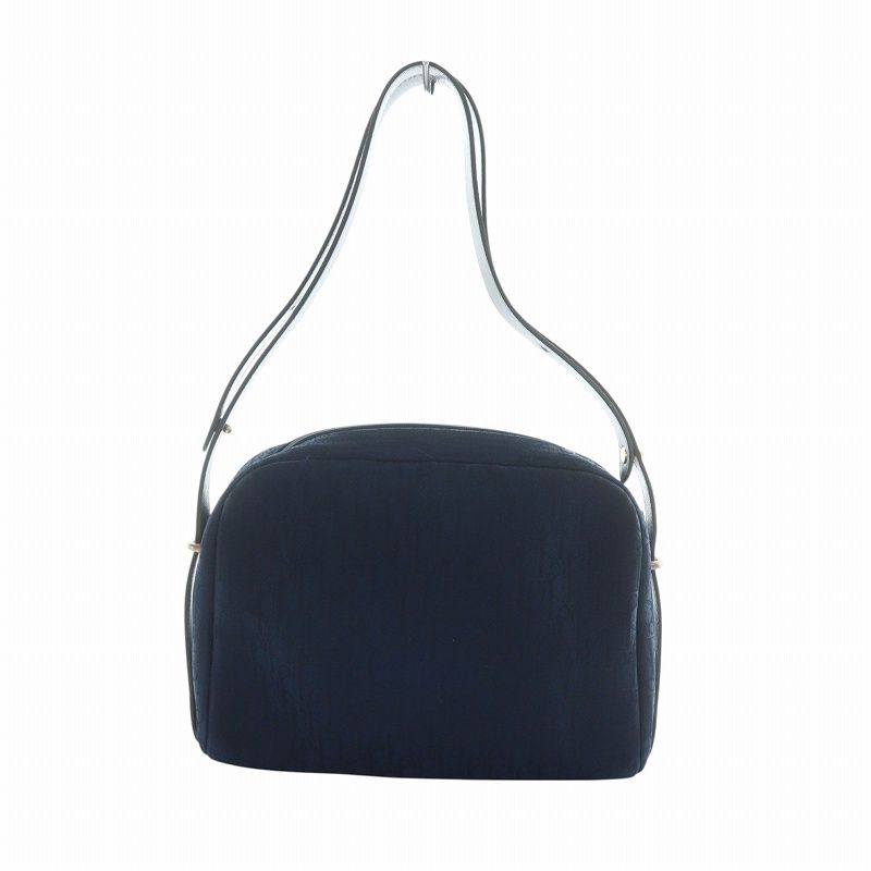 ヴィンテージDior ネイビー レザー ショルダーバッグ Dior - ディオール Dior ショルダーバッグ バッグ レザー
