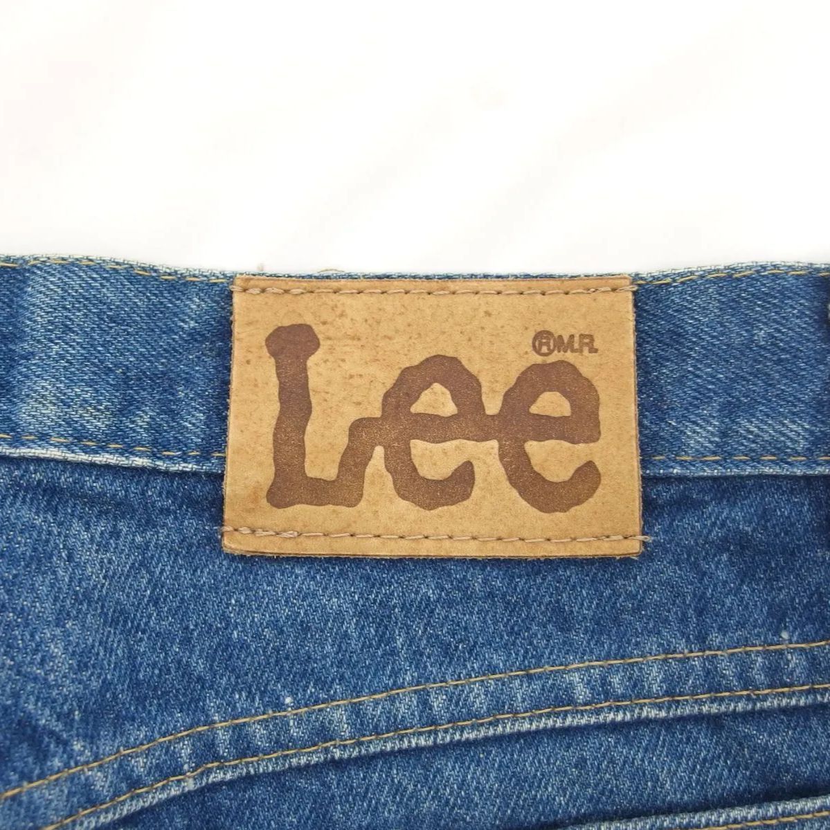 送料込み Lee デッドストック 200-0141 USA製 31インチ 古着 Deadstock!! 70s USA製 Lee 200-0141 真紺 インディゴ
