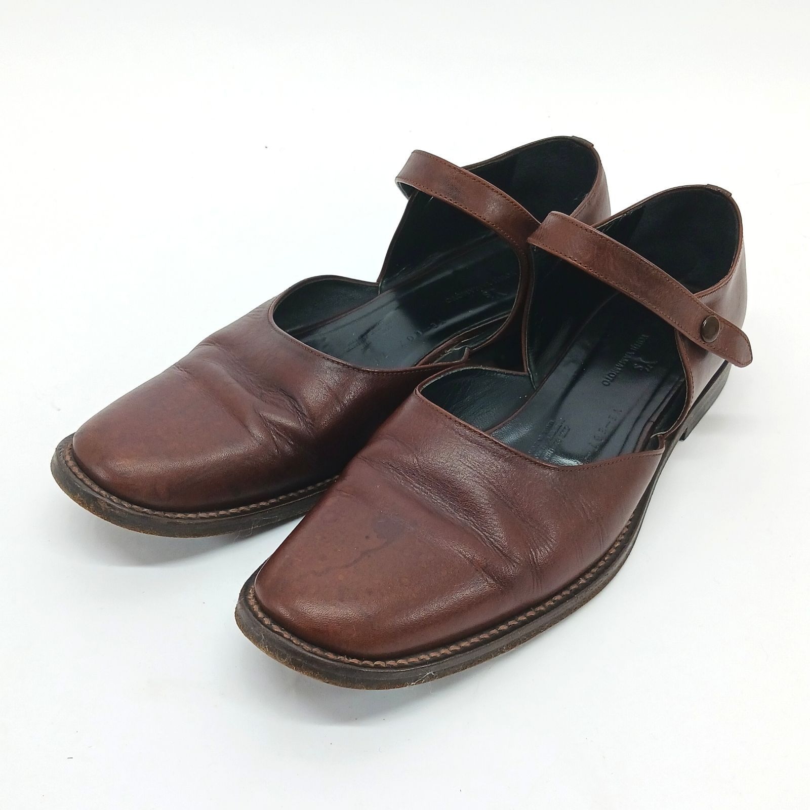 ■美品 定5.3万 Y's ワイズ 6 25 40 ローファー ヨウジヤマモト □定5.3万 美品 ワイズ Y's ローファー 6 25 40 ヨウジヤマモト