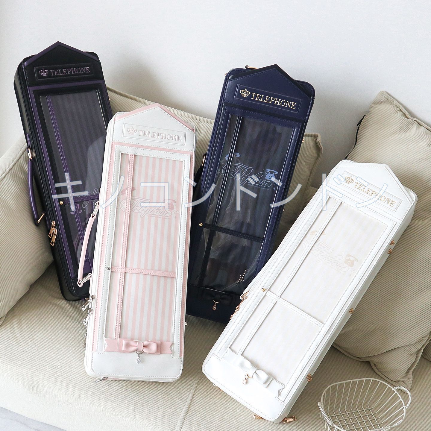電話ボックス 1/4ドールバック 1/4 ドール用バッグ 4WAY リュック 