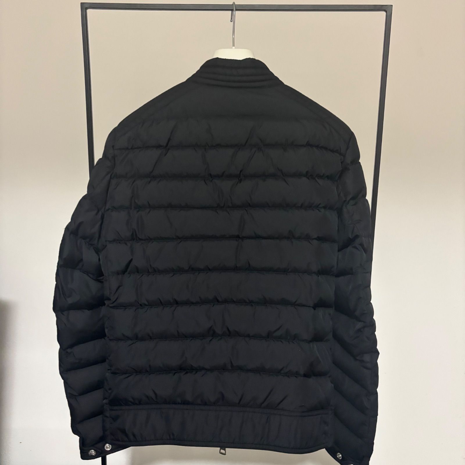 モンクレール★定番ダウン★ライダース★AMIOT★ブラック★サイズ0★美品 モンクレール☆定番ダウン☆ライダース☆AMIOT☆ブラック