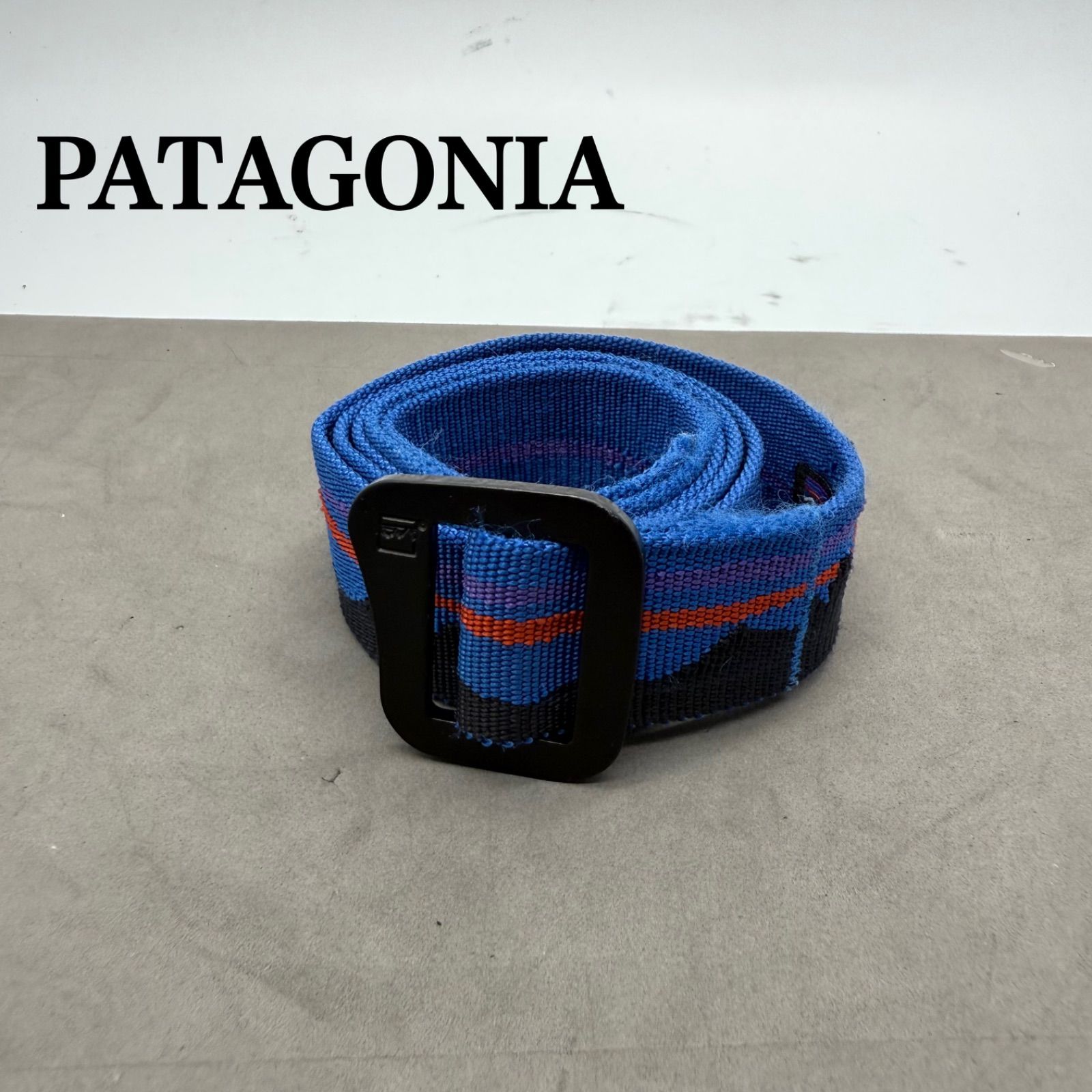 PATAGONIA OLD friction nylon belt パタゴニア 旧ロゴ オールド