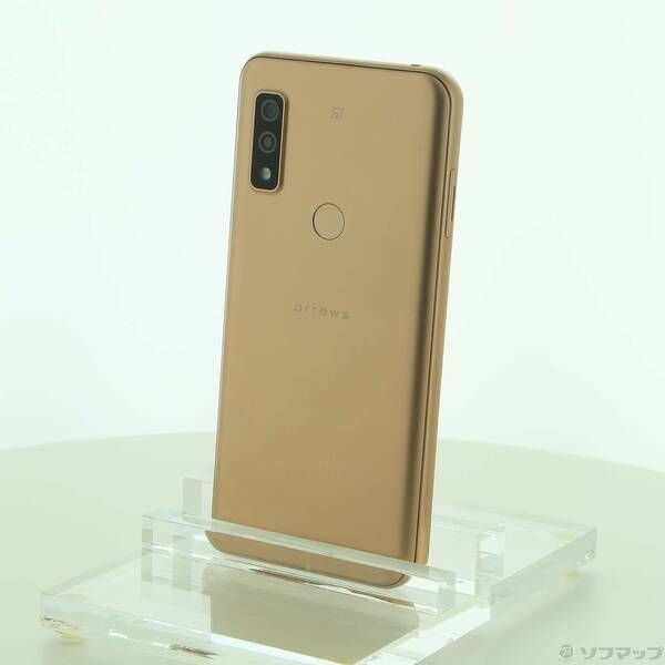 品〕 arrows We 64GB ローズゴールド FCG01 au SIMフリー【258】