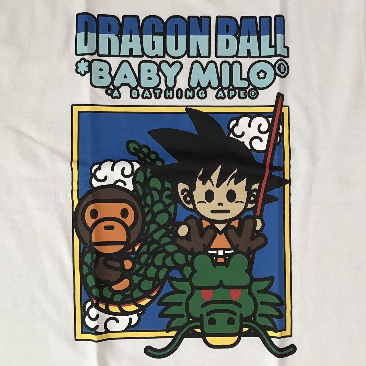 ☆新品☆ ドラゴンボール BAPE milo 悟空 Tシャツ Mサイズ dragonball