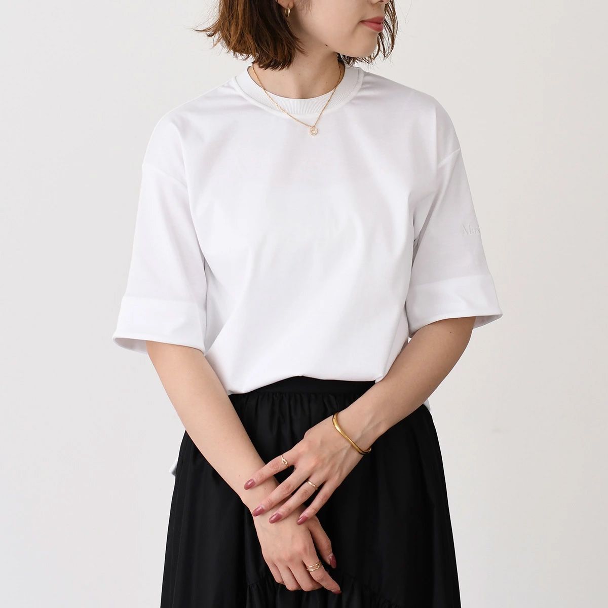 Max Mara MASER メーザー　Tシャツ　XS Max Mara MAX MARA マックスマーラ Tシャツ MASER メーザー