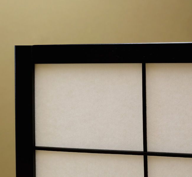 格子柄 和風衝立4連 高さ150cm パーテーション間仕切り（856）