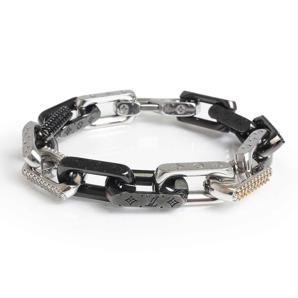 ルイヴィトン チェーンブレスレット モノグラムシルバー ルイ ヴィトン