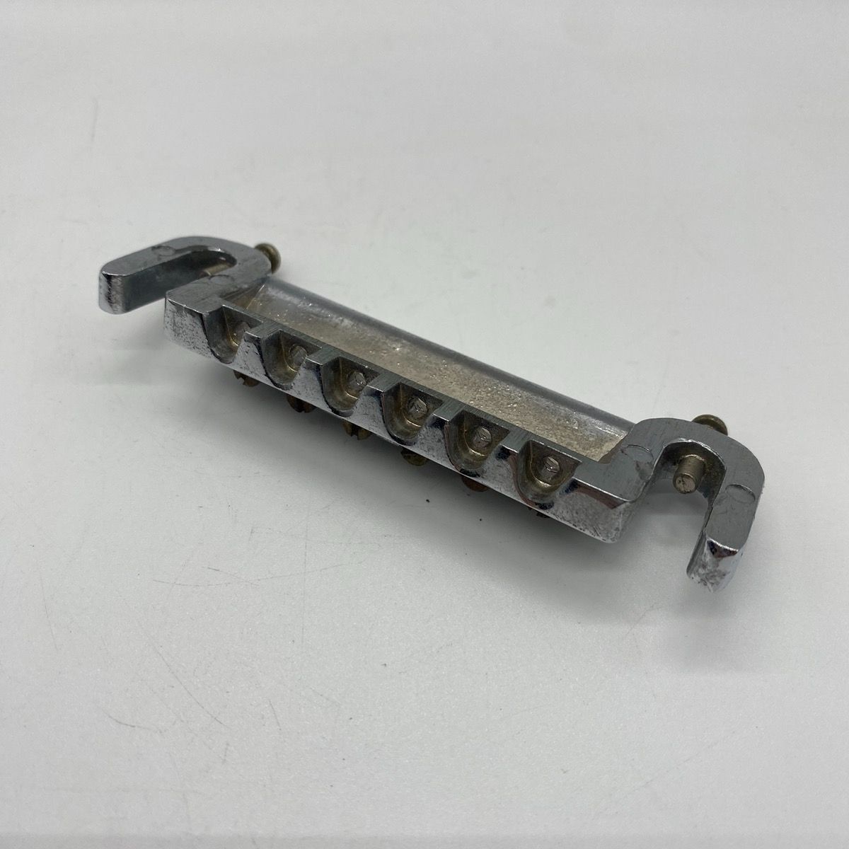 エレキギター用 クロームバダスタイプブリッジ Guitar Parts