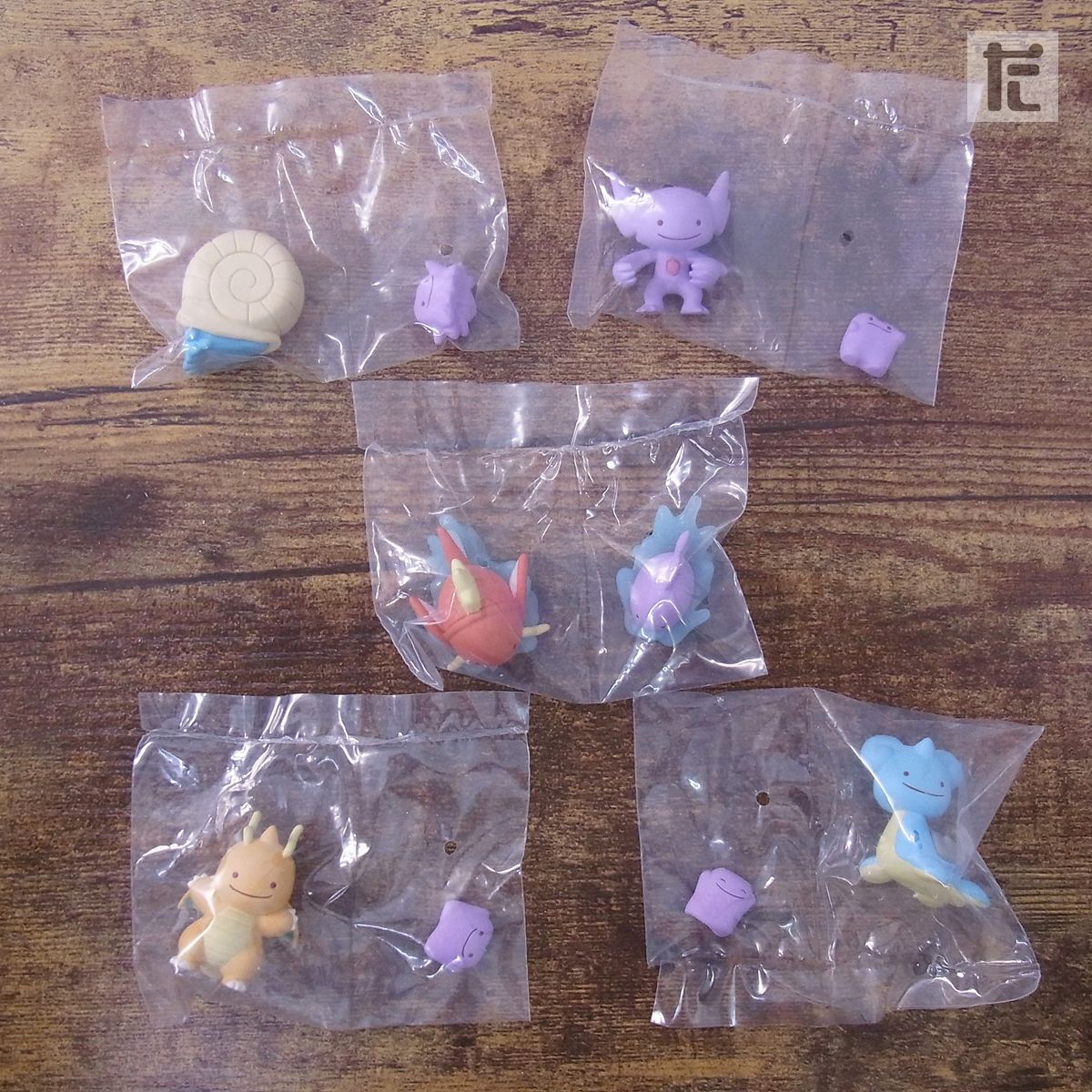 ポケモン フィギュア コレクション へんしんメタモン Vol.5 全5種 セット 送料200円～】ポケモンセンター フィギュアコレクション