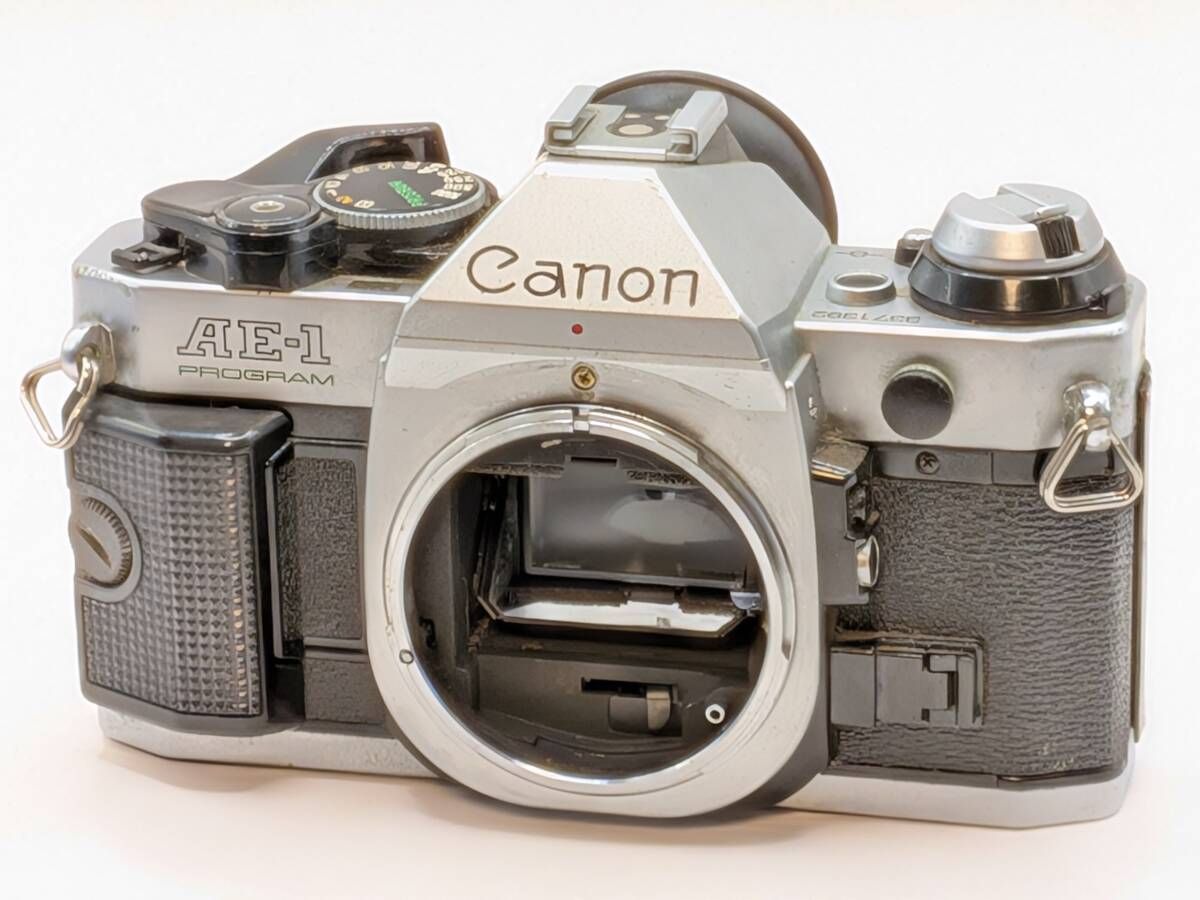 ☆良品 / 動作保証☆ キャノン Canon AE-1 PROGRAM ボディ シルバー