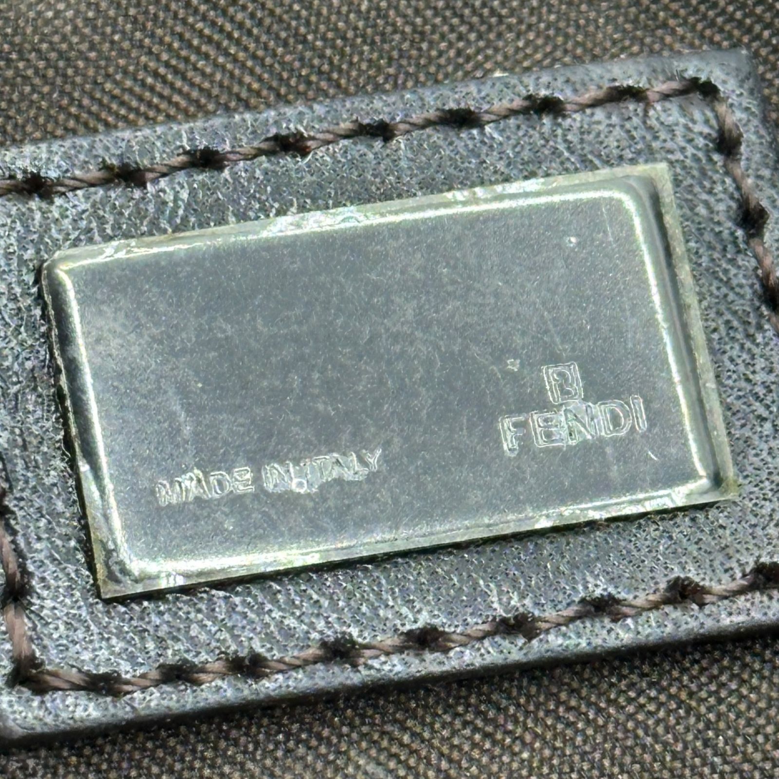 FENDI(フェンディ) Old Zucca Pattern Accessory Pouch オールド