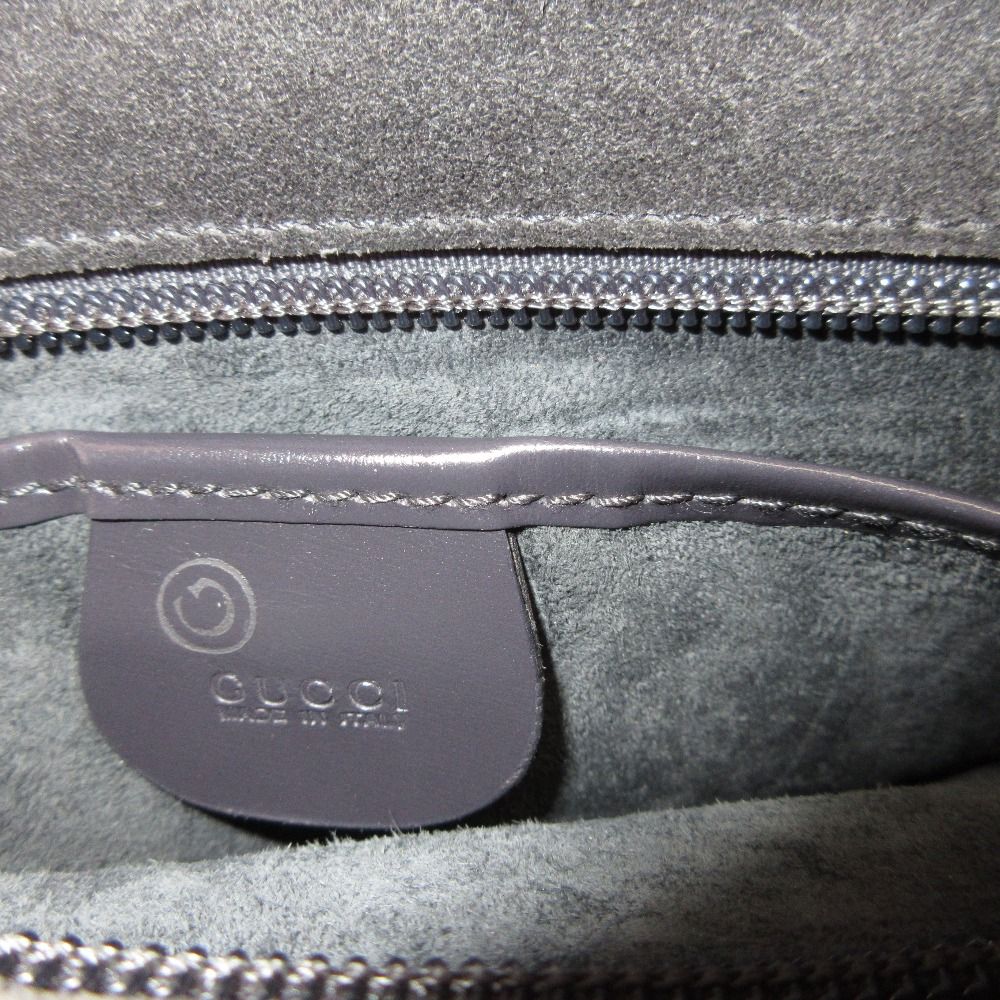 GUCCI スエード 2WAY ブルー ハンドバッグ　ショルダーバッグ レザー 良品 GUCCI グッチ スエード 2WAY トートバッグ ショルダー