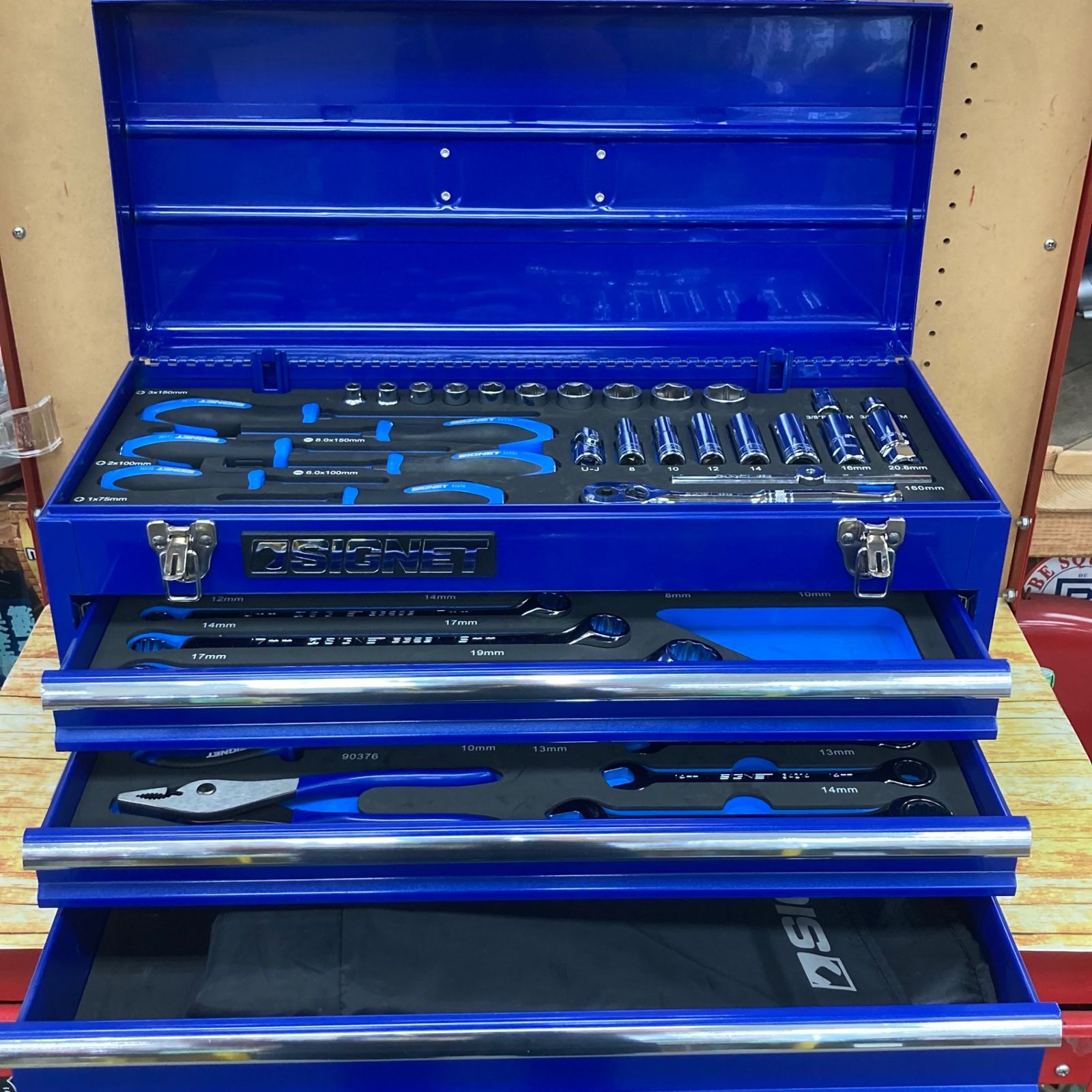 ▽SIGNET シグネット モデル：800S-6309BL 工具セット※一部欠品【川崎