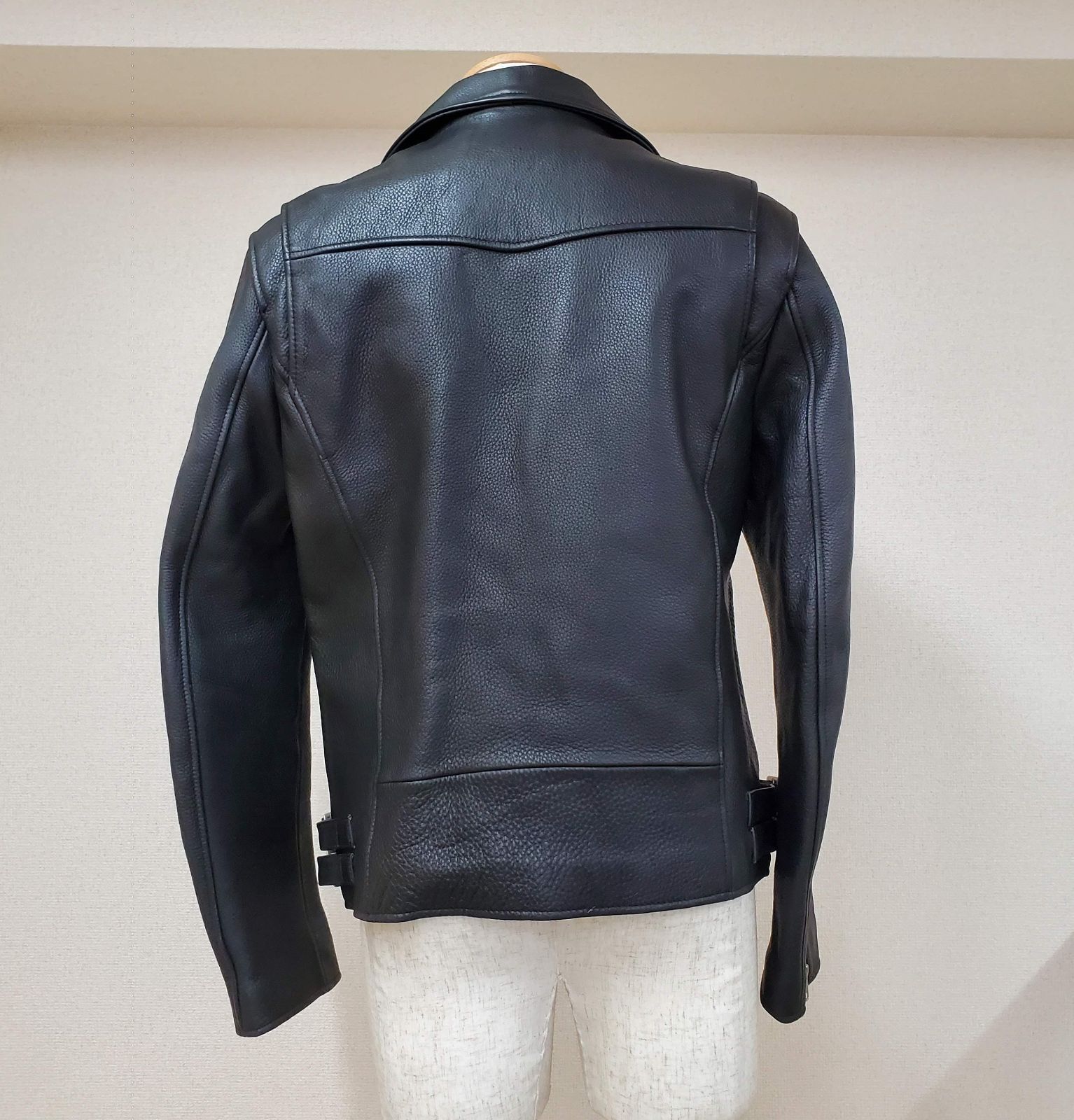 vivastudio ダブル　レザージャケット VEGAN LEATHER OVER FIT RIDERS（ライダースジャケット