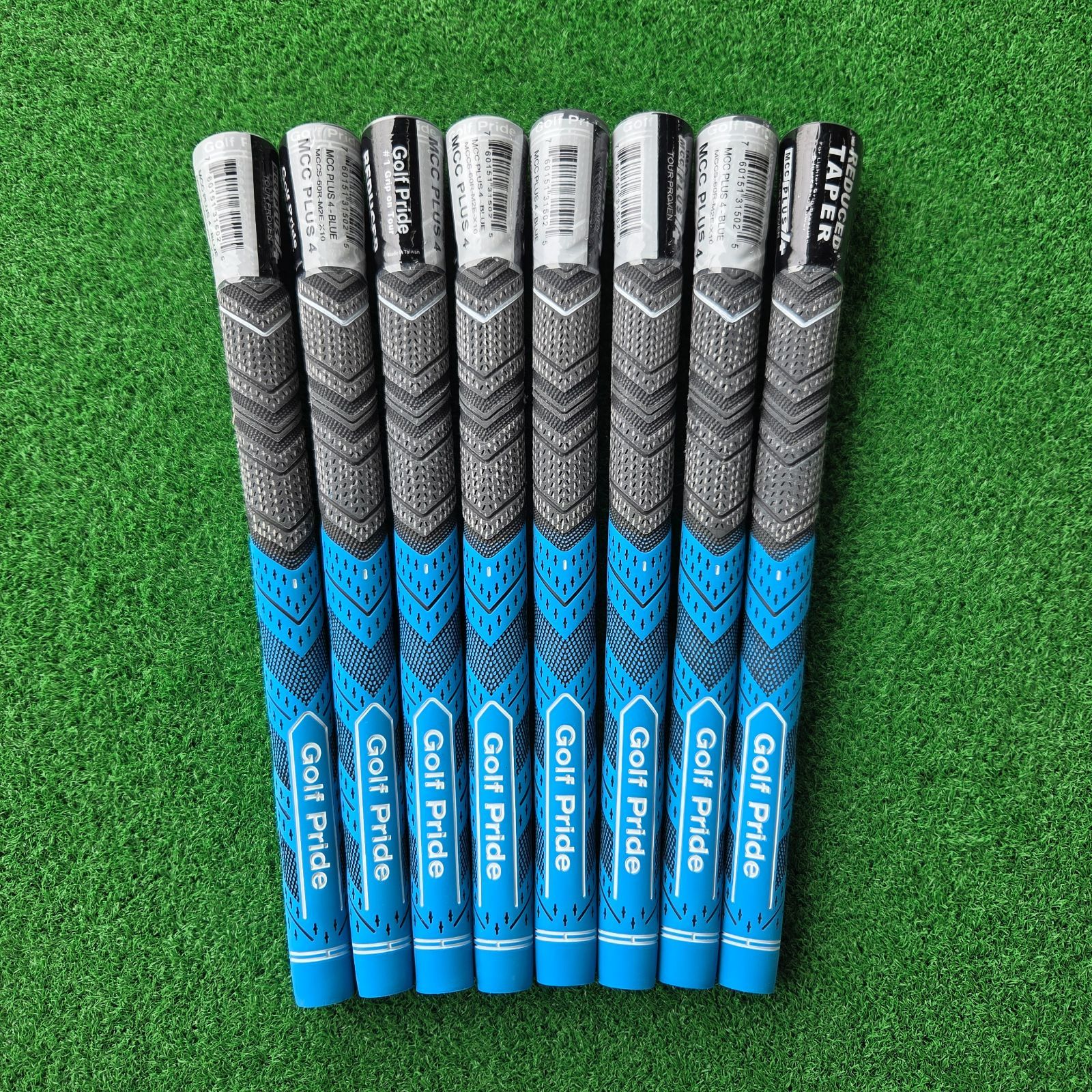 24時間以内発送】 ゴルフプライド MCC PLUS4 ブルー スタンダード 8本