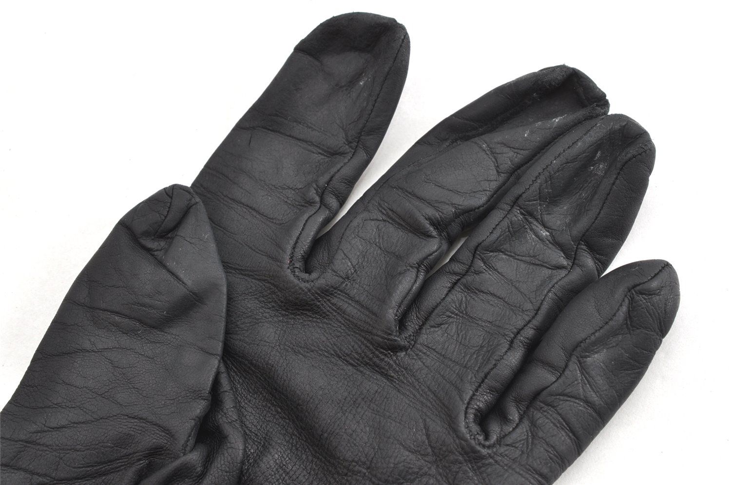 HERMES　エルメス　手袋　カシミヤ　黒　メンズ　マルジェラ期　aq7642 HERMES エルメス 手袋 カシミヤ 黒 メンズ マルジェラ期 aq7642