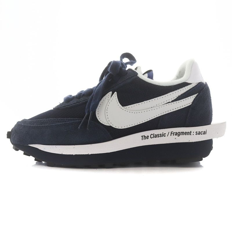 ナイキ NIKE Fragment × sacai LD Waffle Blackended Blue 