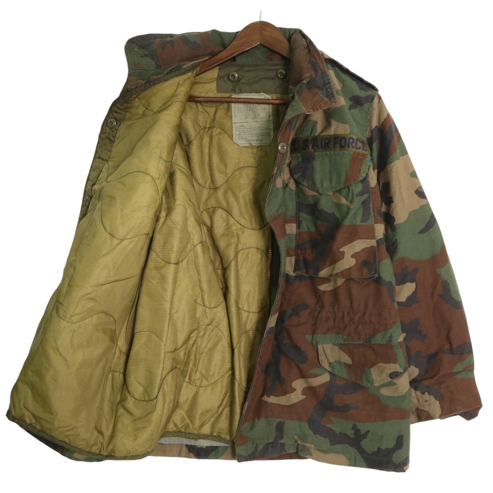 80年代 米軍実物 U.S.ARMY M-65 フィールドジャケット 3rd ウッド 